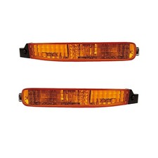 Corner Turn Signal Lights Pair Set For 92-93 Honda Accord Left Right Corner Turn Signal Lights Pair Set For 92-93 Honda Accord Left Right