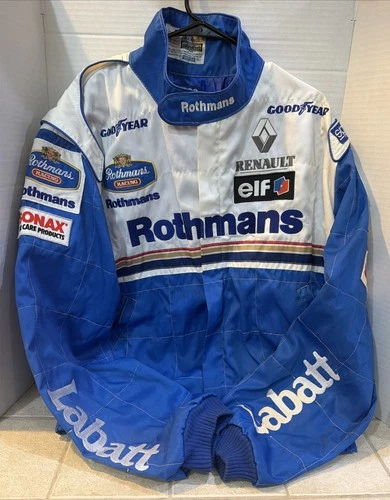 Rothmans Williams Renault Formula 1 Sparco Jacket Size XXL Made In Italy Vintage - product listing photo