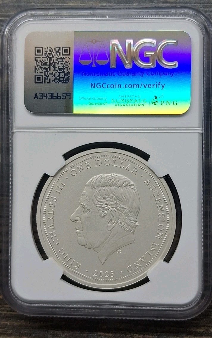 2025 Ascension End of WW11 Early Release MS 70 Matte #78 Of 240