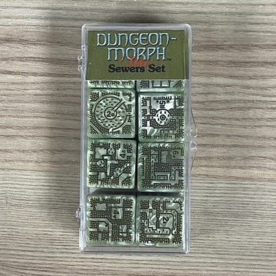 DUNGEONMORPH SEWERS WÜRFEL SET 2023 RPG ROLLENSPIEL ZUBEHÖR ROLL A KANALISATION