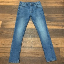 Tommy Hilfiger Girls Stretch Skinny Jeans Size 14 Regular Blue Denim