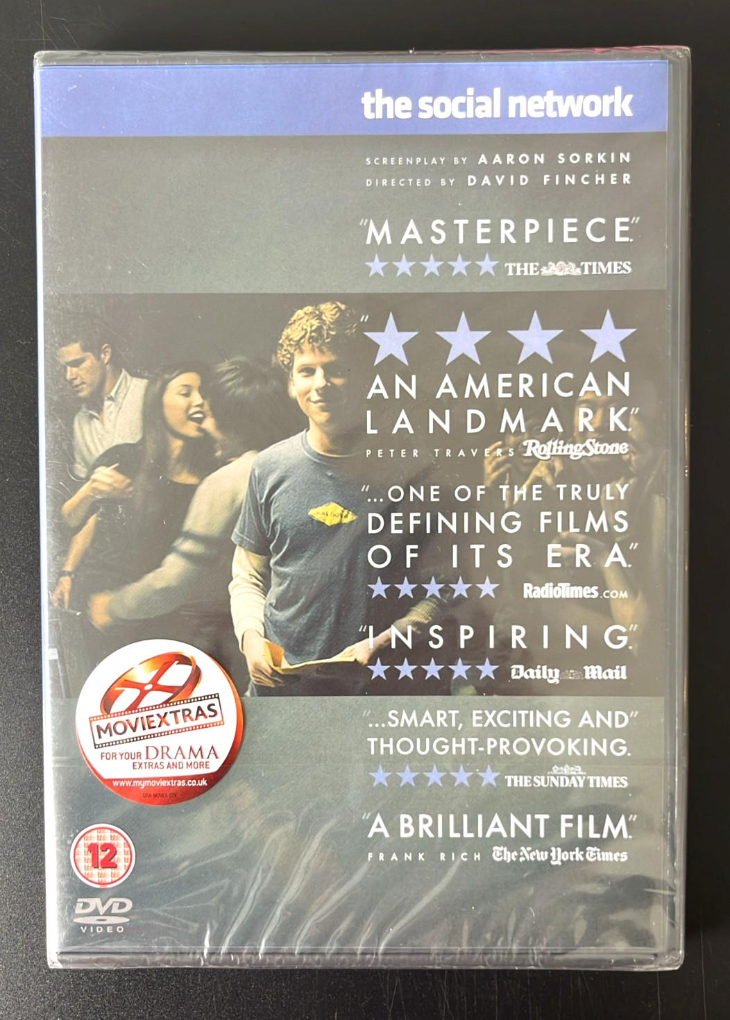 THE SOCIAL NETWORK - DVD - NEW SEALED