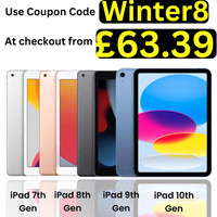 Apple iPad 10th 9th 8th 7th 6th Gen 32GB/64GB/128GB Wi-Fi/4G GOOD CONDITION