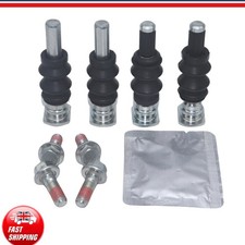 2set REAR BRAKE CALIPER SLIDER PINS BOLTS GUIDE KIT For VW Caddy 2004 - 2015 NEW