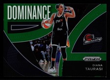 2022 Panini Prizm WNBA Dominance Prizms Green #10 Diana Taurasi