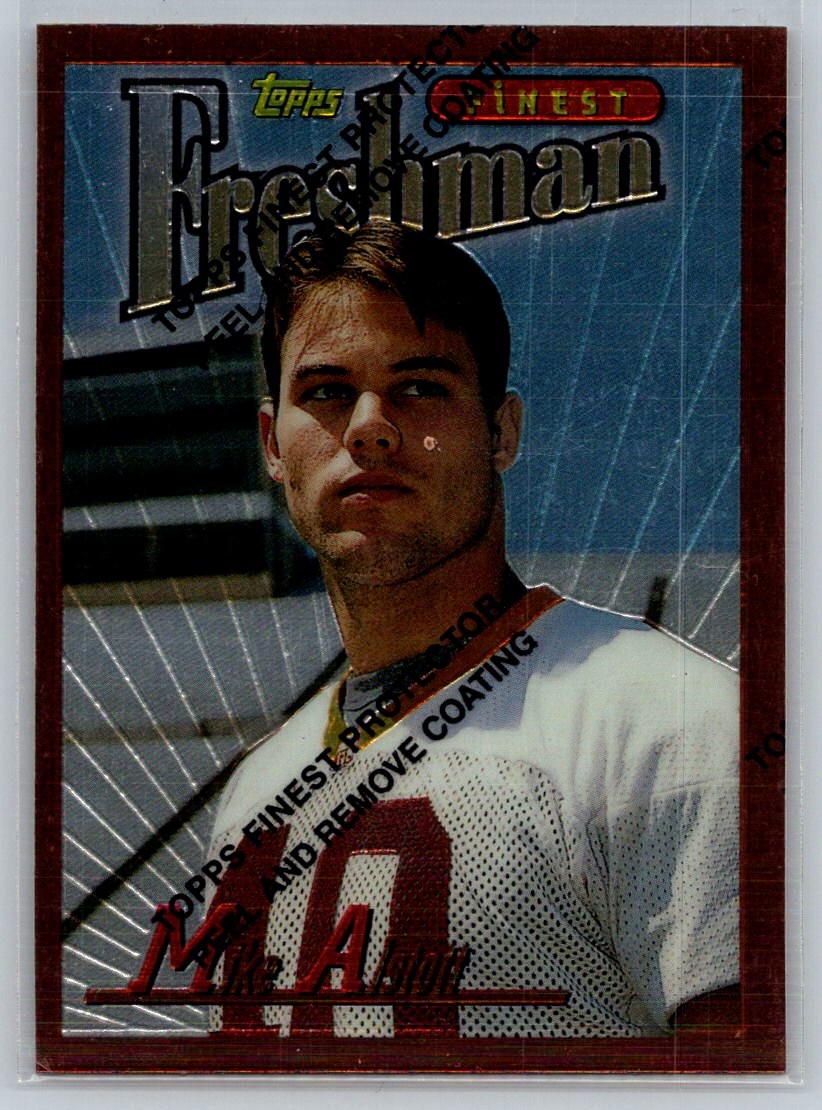 1996 Finest Football #335 Mike Alstott RC - VG - Tampa Bay Buccaneers