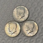 (Lot of 3)1964 P Kennedy Half Dollar 90% Silver