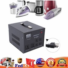 5000W Step Up/Down Transformer Regulator/Stabilizer 120V-220V 220V-110V Voltage