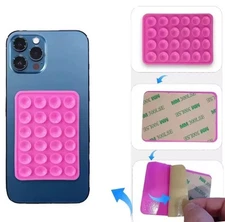 Silicone Suction Phone Case Adhesive Mount