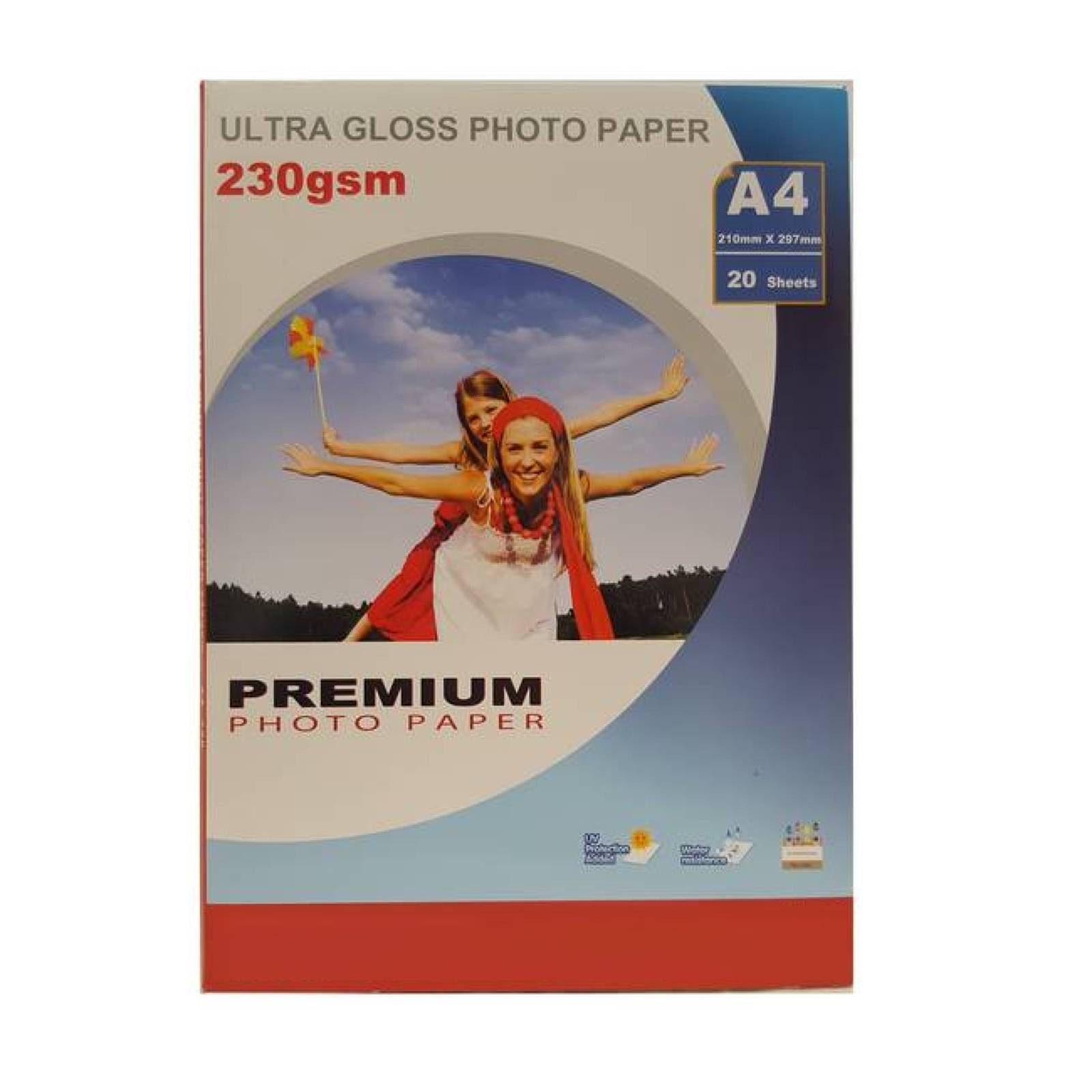 Premium A4 Ultra Gloss Inkjet Photo Paper (230gsm) - 20 Sheets - Image 2