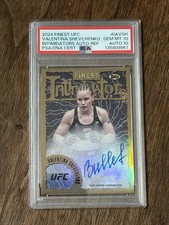 2024 Topps Finest UFC - Intimidators Autographs Valentina Shevchenko /93