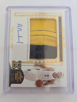 2022-23 Leaf Trinity - Patch Autographs Andrew Nembhard #PA - AN1  1/10
