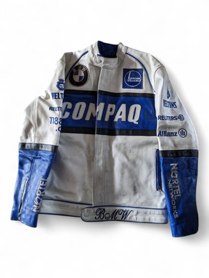 Vintage BMW Williams Racing F1 Leather Jacket Small UK