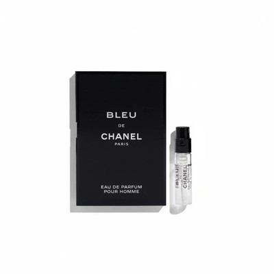 CHANEL Bleu De Chanel Eau De Parfum Pour Homme For Men Spray Vial 1.5ML/ 0.05 Fl