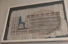 ANTICO PAPIRO EGIZIO DA COLLEZIONE 