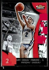 2007-08 Finest Juan Carlos Navarro Refractors Rookie HSC