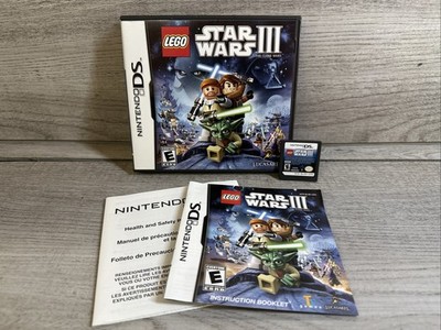 LEGO Star Wars III: The Clone Wars - Nintendo DS, 2011 - Mint Condition Tested 