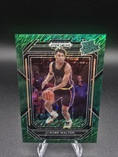 Jakobe Walter 2023-2024 prizm draft picks FOTL Greem Shimmer 1/3 RC Rookie