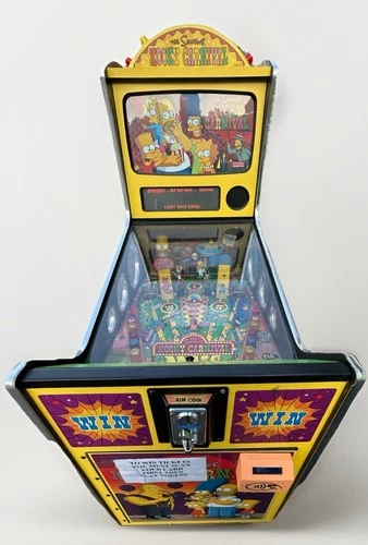 THE SIMPSONS KOOKY CARNIVAL Arcade Machine: Stern 2005 Works Clean Complete