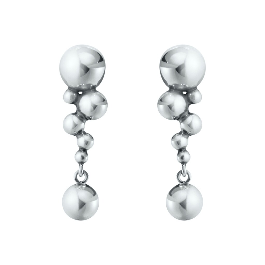 Georg Jensen. Sterling Silver Earrings #551T - Moonlight