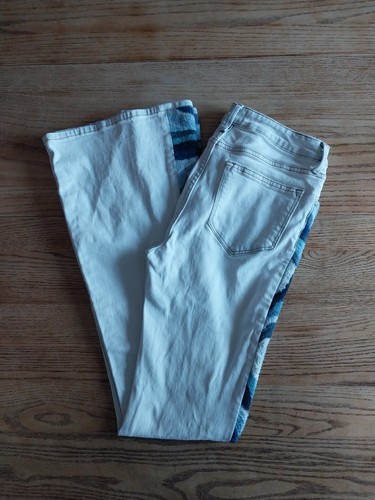 Driftwood Farrah Embroidered Flare Jeans Boho Hippie Womens 27/34 (Actual 29/34)