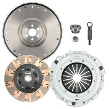 Stage 3 Dual Composite Friction Clutch Kit50 Oz Flywheel For 81-95 Mustang 5.0l