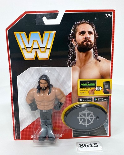 WWE Wrestling Figure Retro Series SETH ROLLINS Mat...
