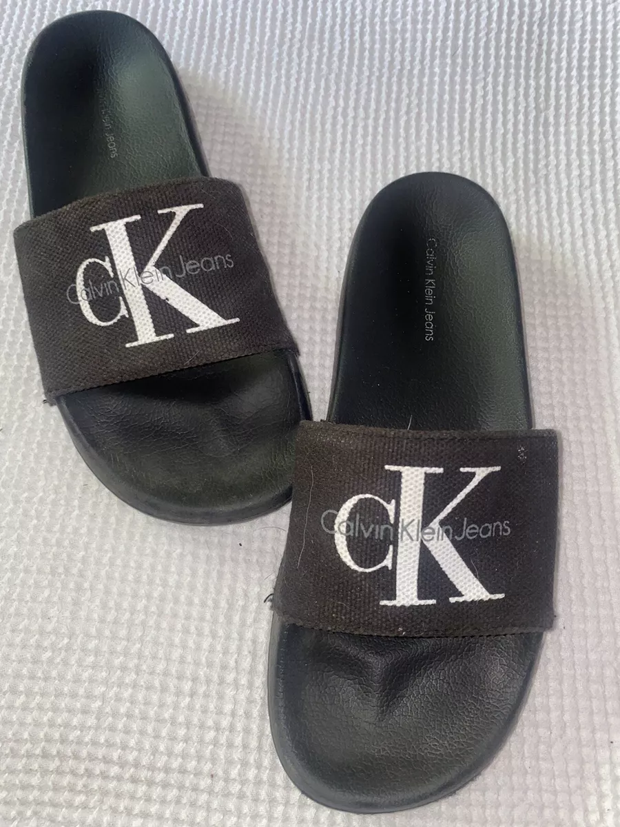 Calvin Klein Slippers Navy | Men's Accessories | Cilento Designer Wear