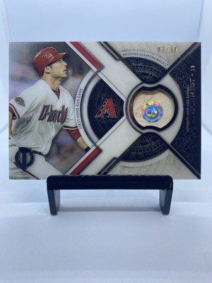 Paul Goldschmidt /10 2017 Topps Tribute Stamp Certified Milestone First Home Run