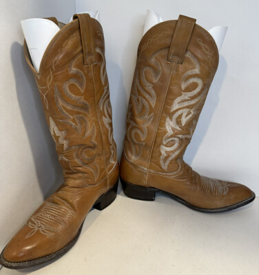 Vintage Dan Post Western Boots Men display picture 1