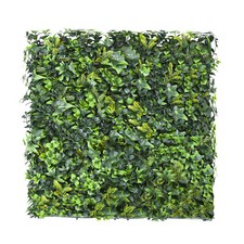 20"x20" Artificial Faux Tropical Leaf Privacy Fence Screen Decor Panels Hedge