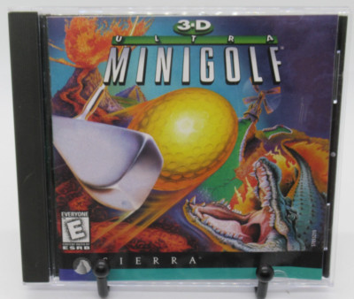 3-D ULTRA MINIGOLF PC CD-ROM GAME FOR WINDOWS 95/3.1, 1998 SIERRA