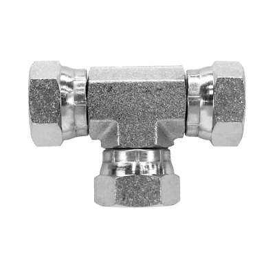 GATES 1603-06-06-06 Hydraulic Fitting 3/8" Female Pipe Swivel Tee
