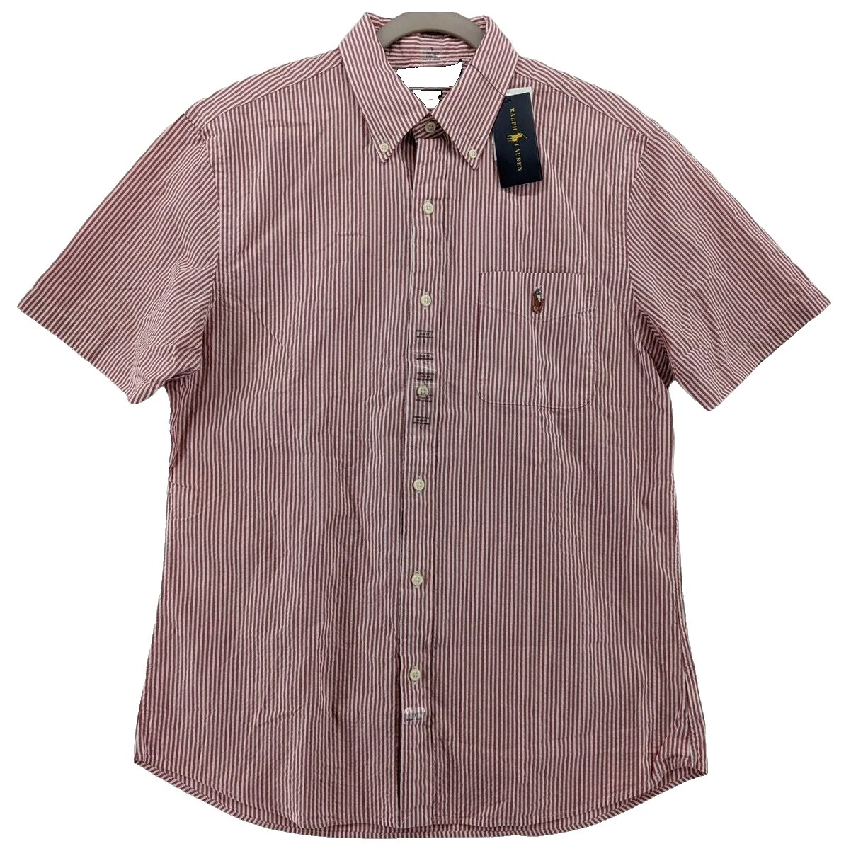 Ralph Lauren Short Sleeve Casual Button-Down Shirts for Men
