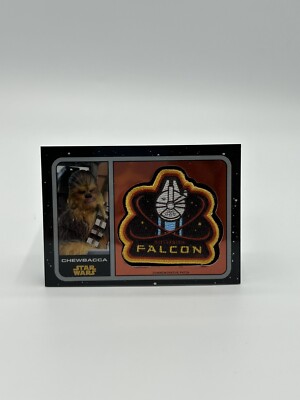 Topps Star Wars Force Awakens Chewbacca Patch #250/686