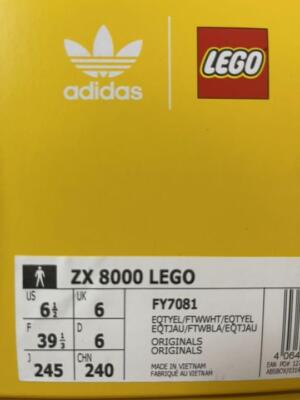 Adidas ✖️ Lego yellow 24.5 cm + with Snoopy T-shirt sold out new 