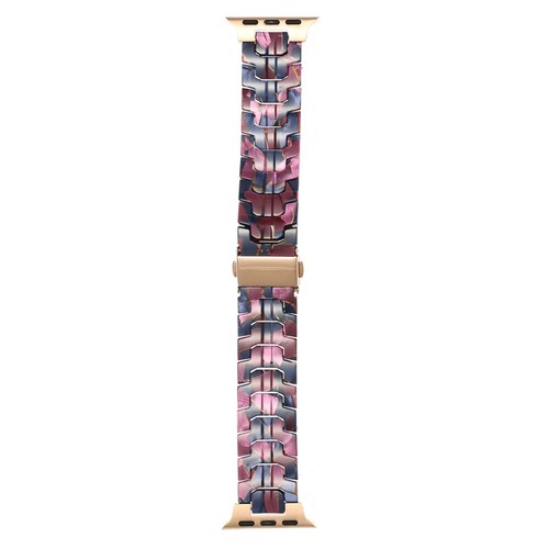 Resin Bracelet Band Strap for Apple Watch 10 9 8 7 6 SE Ultra 2 42/44/45/46/49mm - Picture 8 of 28