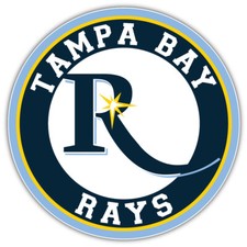 Tampa Bay Rays MLB Baseball Sport Logo Car Bumper Sticker Decal "SIZES"