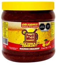 Escarchado Para Michelada Sabor Mango Chamoy 1.1kg Frutimich
