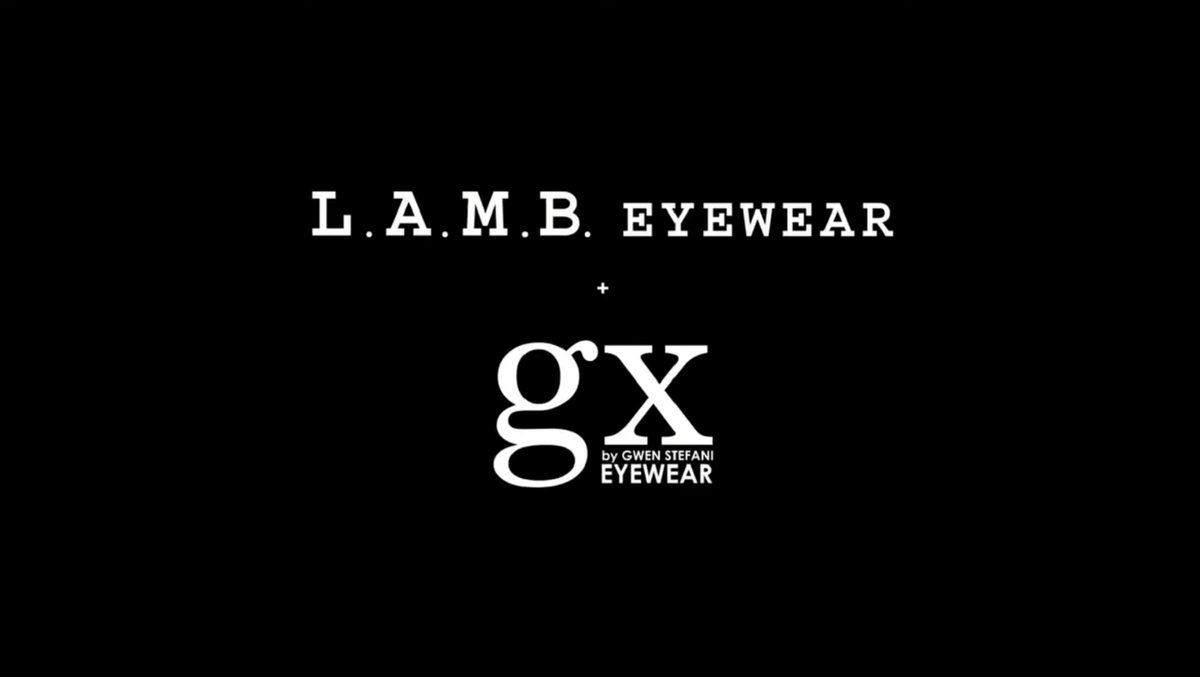 Gwen Stefani L.A.M.B. LA576 Red & White Frame / Grey Gradient Lens Sunglasses Gwen Stefani | LAMB ? Glam✨ ? Style LA142. Shop @lamb  main image 3