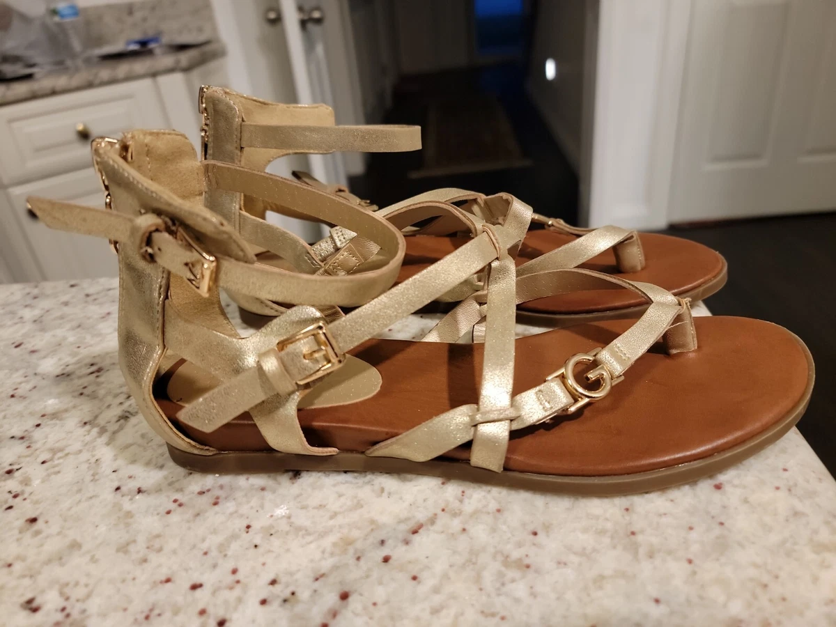 G by guess 2024 gladiator sandals