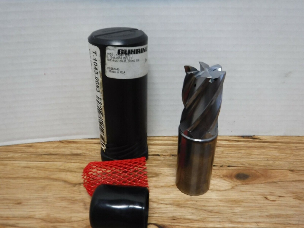 GUHRING 39ZE-1224-1681, T.1043.0653 COOLANT END MILL 30 mm