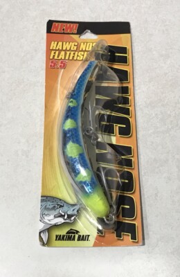 MAG LIP 5.5 UV HAWG NOSE  SCAR  FLATFISH Yakima Bait Salmon Fishing Lure NEW
