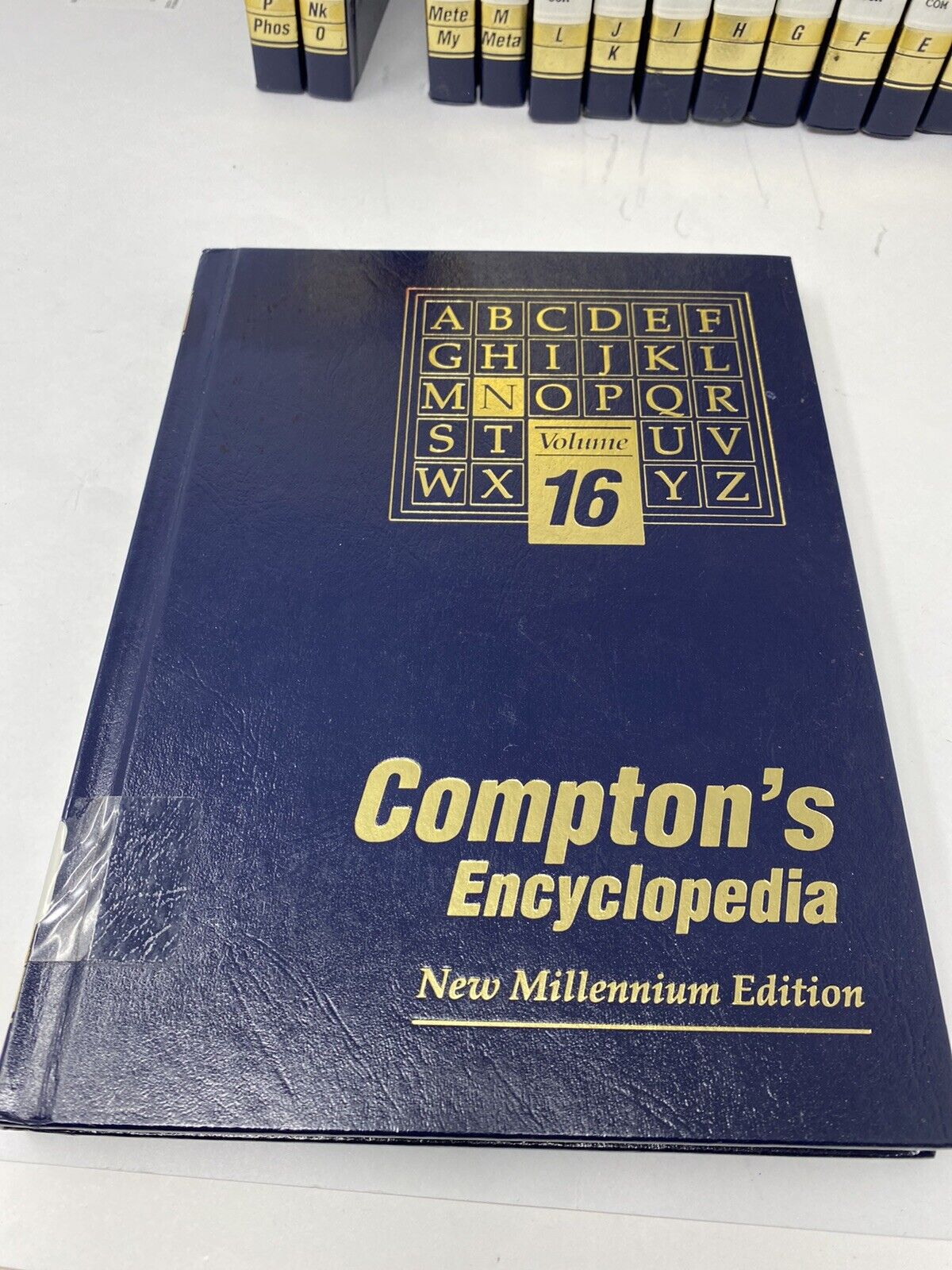 COMPTON'S ENCYCLOPEDIA & FACT INDEX ILLUSTRATED - New Millenium Edition 1-18