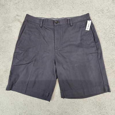Amazon Essentials Men's Slim-Fit 9'' Chino Shorts Gray Size 34 New