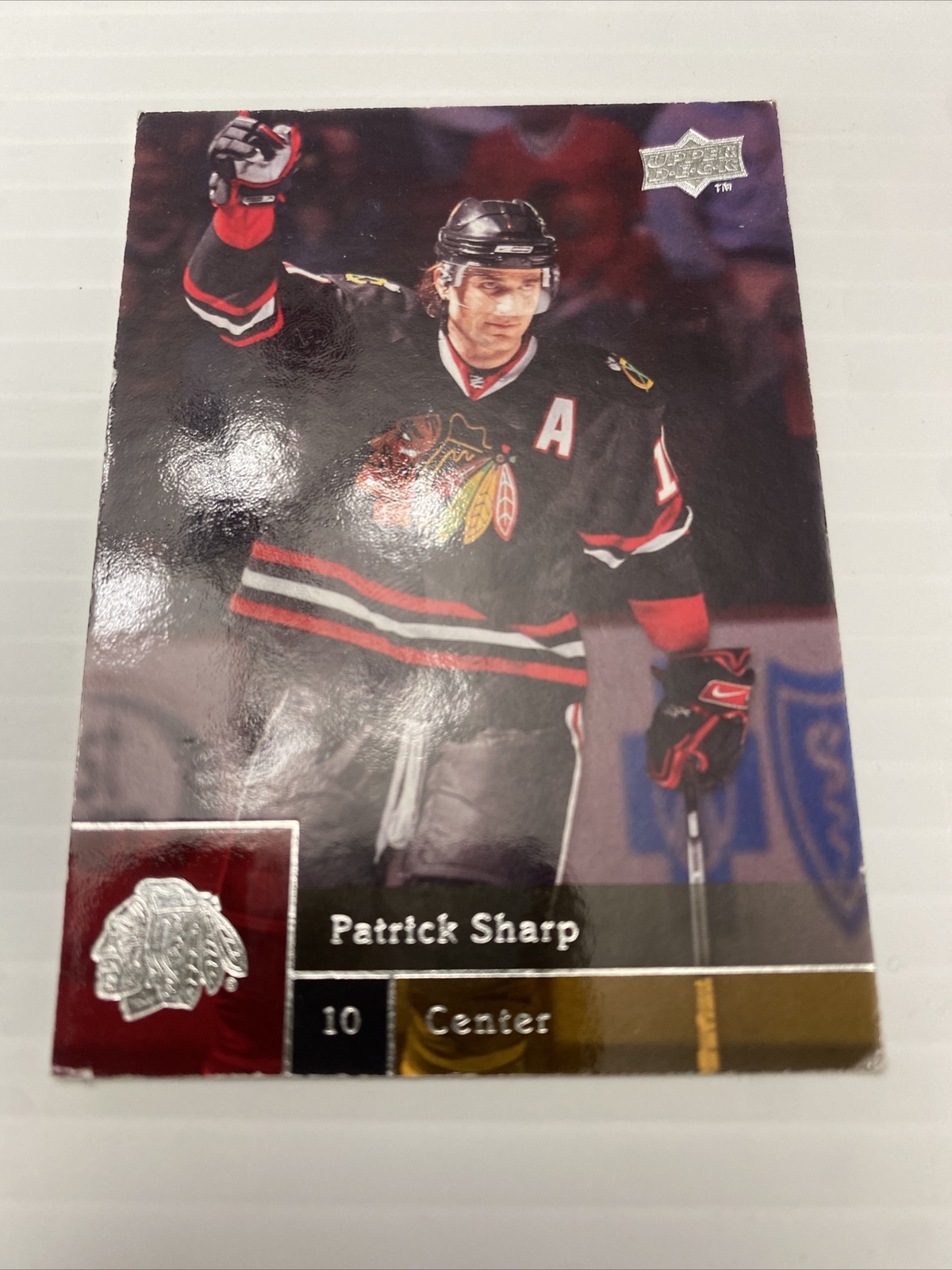 Patrick Sharp          #109   - Upper Deck        - 2009-10   Carte de hockey