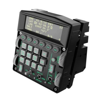 WINWING DCS ICP Flight Control Panel 16-Series Front Panel with 4.58-inch DED