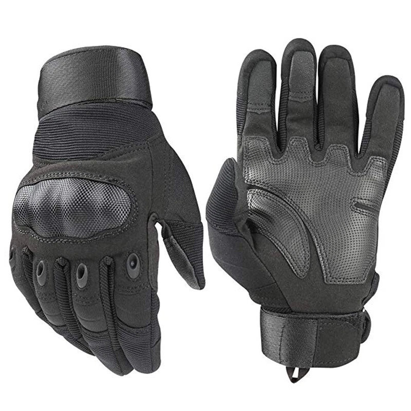 Guantes tácticos para hombre al aire libre dedo completo senderismo equitación ciclismo deportes militares Foto 4 de 4