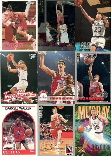Washington (Bullets) Wizards 55-Card Vintage Lot, Hayes, King, Howard, Cheaney - Picture 5 of 7