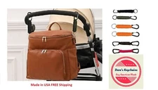 (2) PCS x 6 "  Paracord Keychain Carabiner 100's uses Made USA Veteran Owned Co.